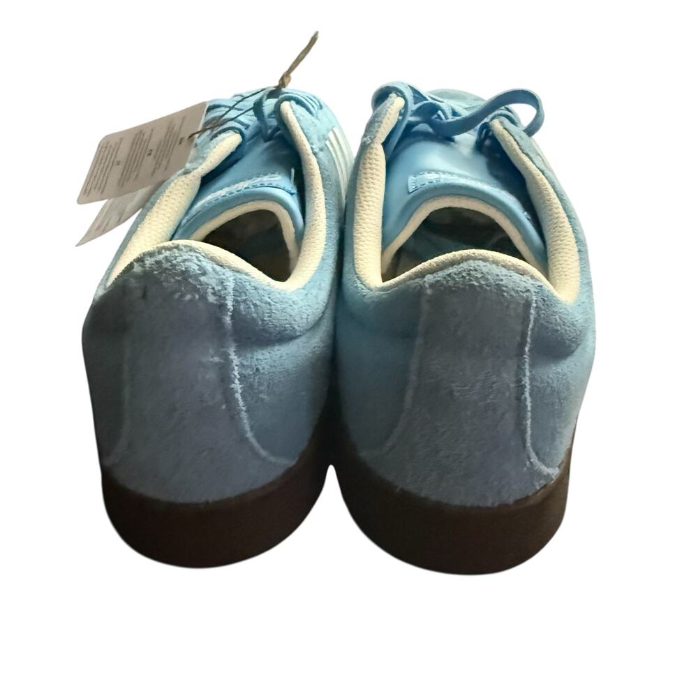 Adidas Mens VL Court 2.0 Semi Blue Burst White Fashion Casual Sneakers Size 10 - Picture 2 of 9